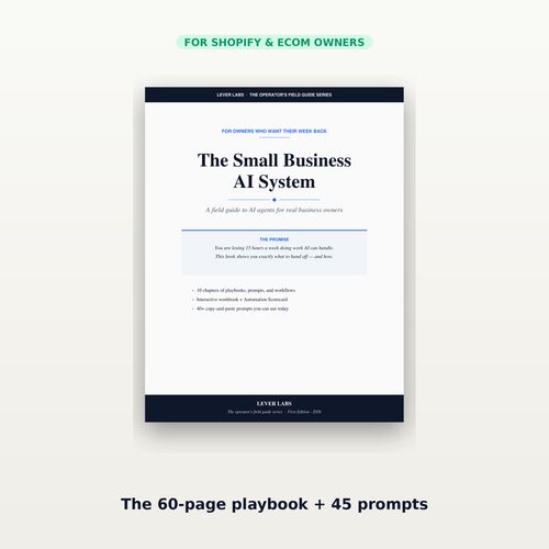 The Small Business AI System